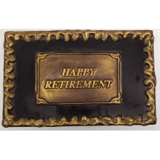 Happy Retirement Chocolate Bar / Large
